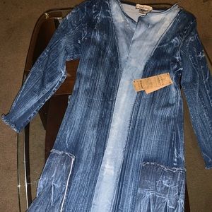 Fashion Nova Long Jean Jacket